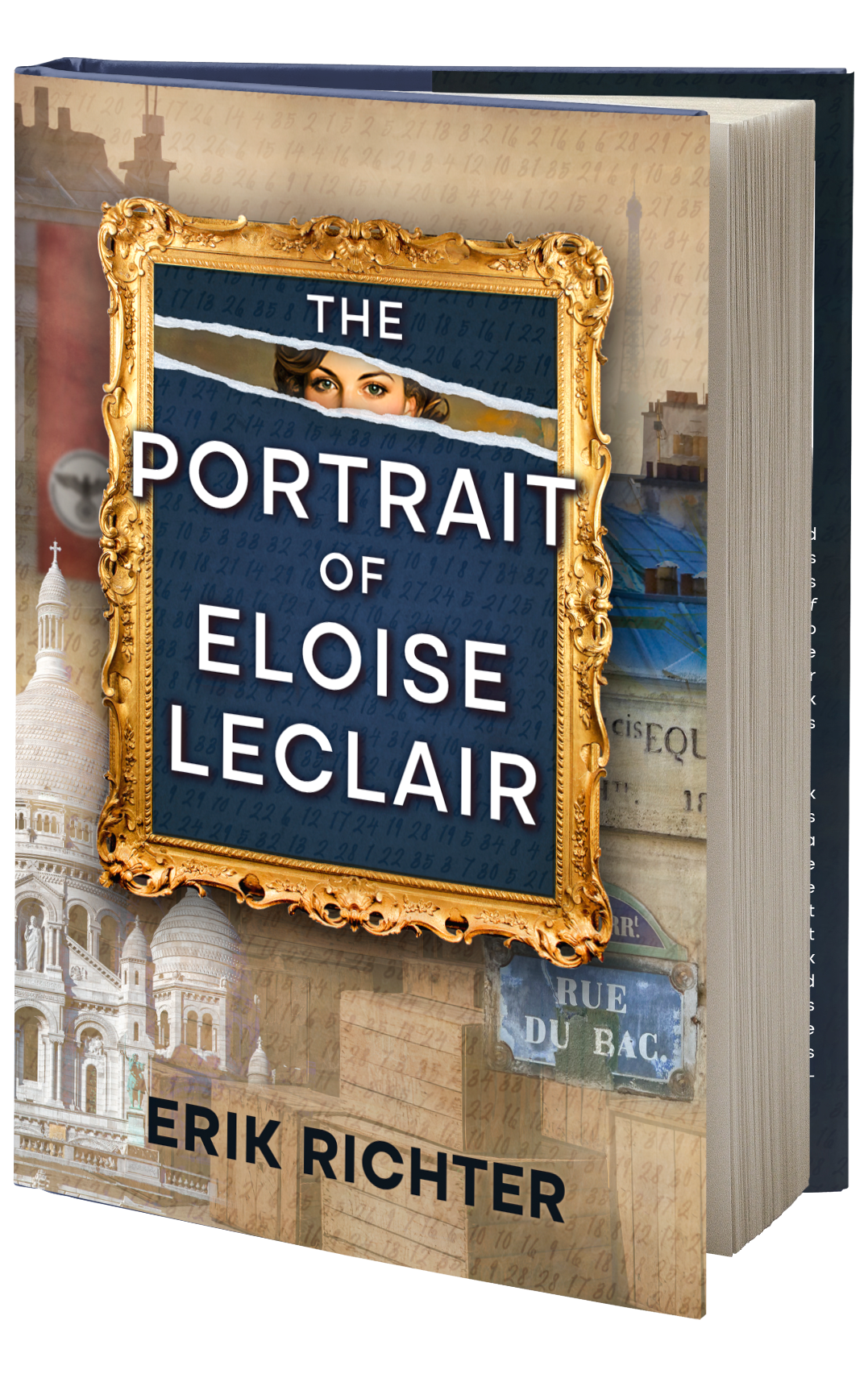 The Portrait of Eloise Leclair book cover by Erik Richter